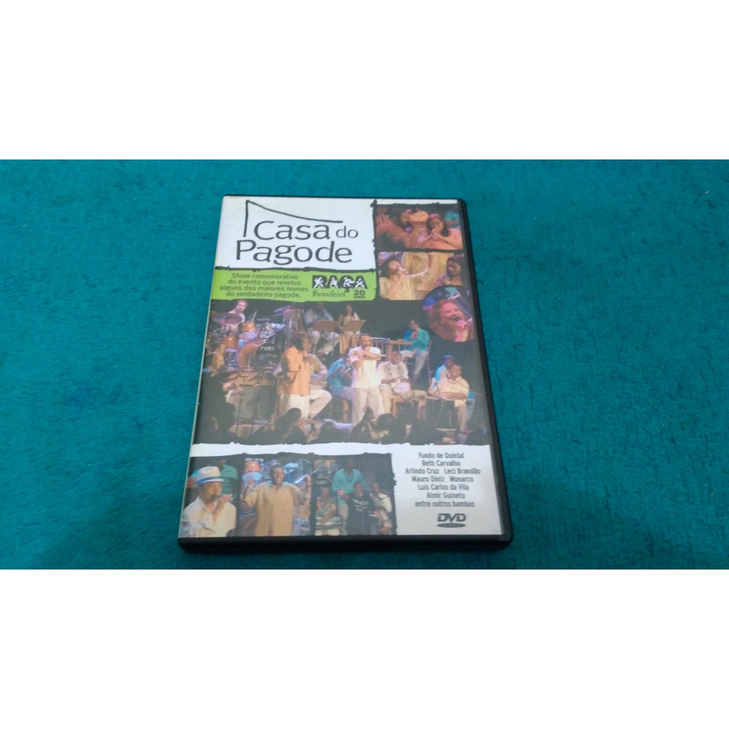 DVD, CASA DO PAGODE