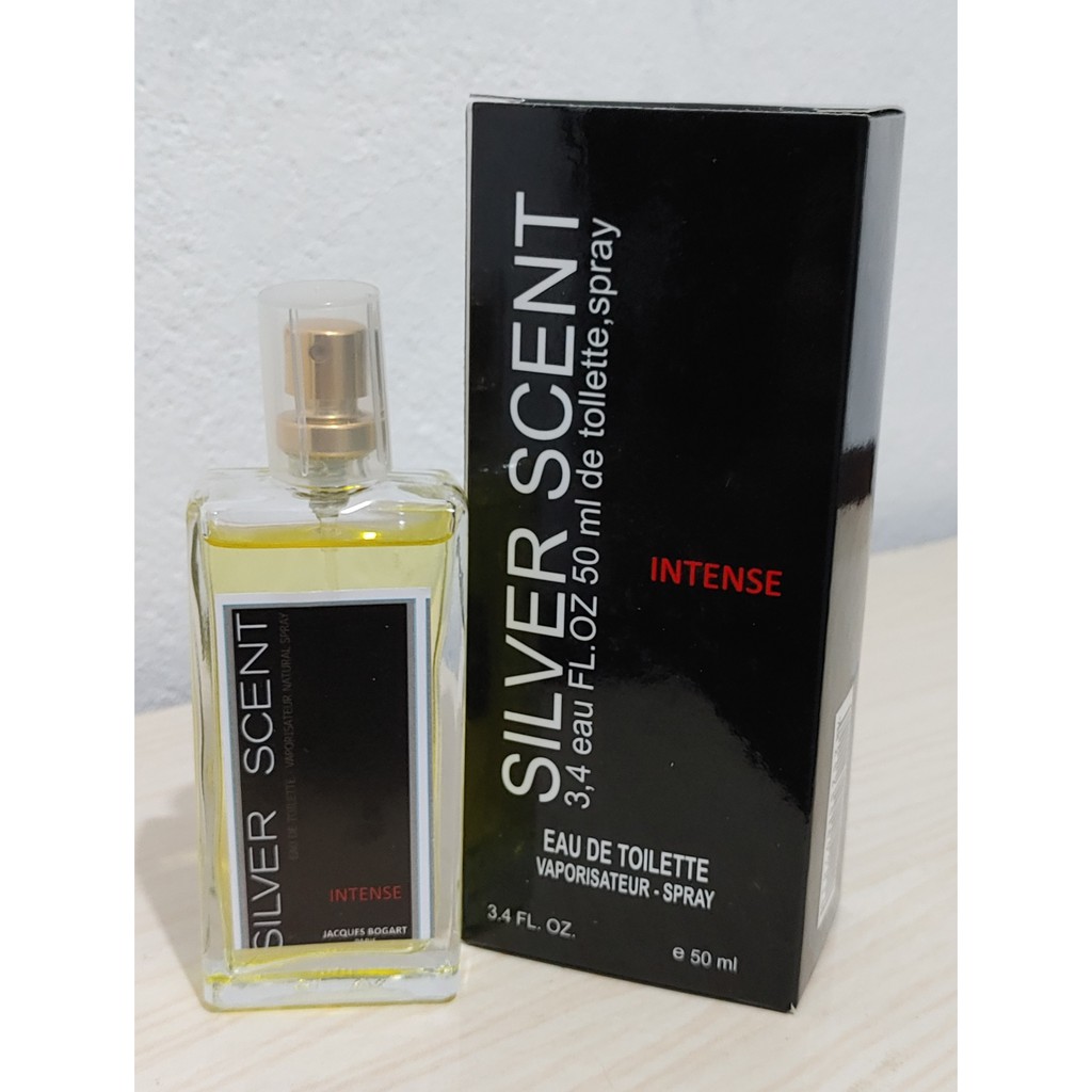 Perfume silver scent intense masculino 50ml importado qualidade