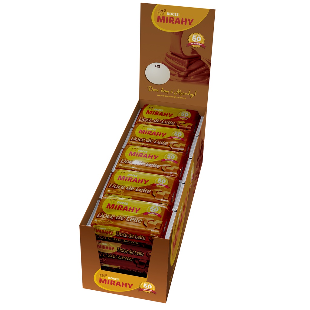 Doce de Leite Tablete - Mirahy