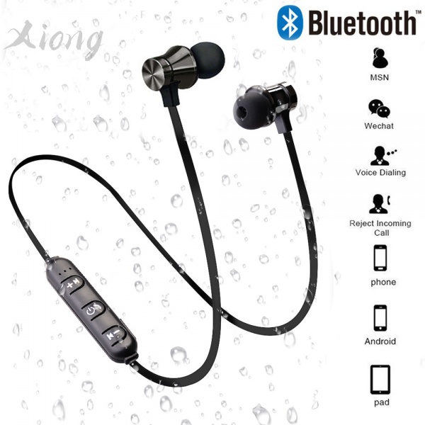 Fone de ouvido magnético sem fio Bluetooth Xt11