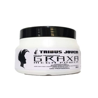 Creme alisante – Graxa Mega Power - cabelo crespo 100% liso