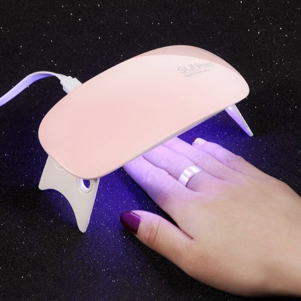 Mini Cabine Led Secar Esmalte Comum Led Uv Seca Rapido Secador Unhas em Gel