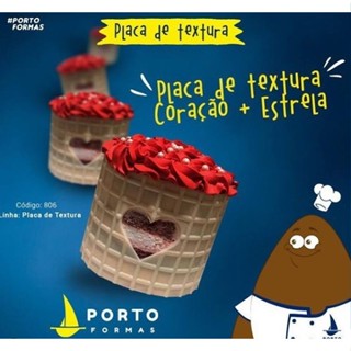 1~5 Forma Placa Textura e Modelagem (3 partes) Para Chocolate, DE CORAÇÃO + ESTRELA - CÓD P806 em Oferta na Shopee