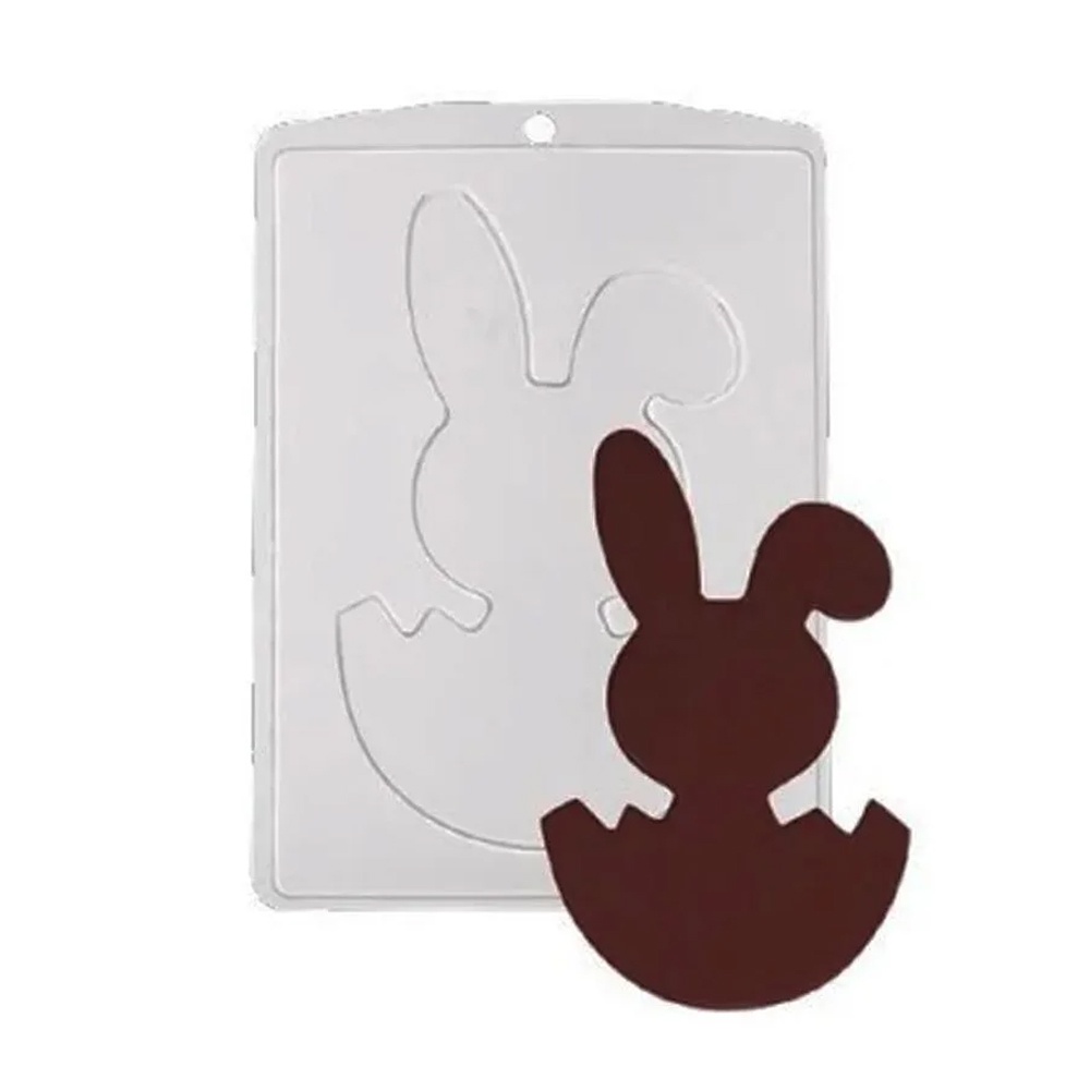 Forma de Acetato Coelho Ovo M - 5028 Crystal - Rizzo em Oferta na Shopee