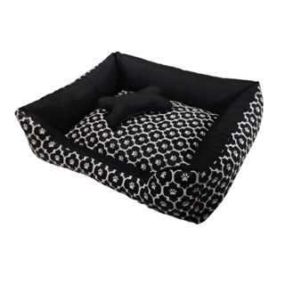 Cama Pet Caminha de Cachorro ou Gato Médio 60x47cm c/ Fundo IMPERMEÁVEL  + OSSINHO em Oferta na Shopee