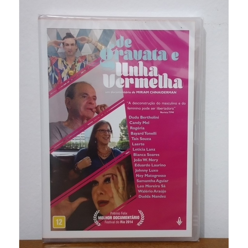 DVD De  Gravata e Unha Vermelha