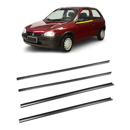 Kit Borrachas Pestanas Externas E Internas Corsa Wind 2pt em Oferta na Shopee
