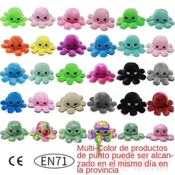 Escova polvo fidget toy pop de pelúcia reversível do humor Descompacte o Brinquedo
