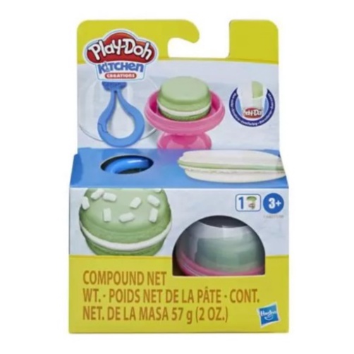 Chaveiro Macarons - Massinha de Modelar comidinha Play Doh docinho
