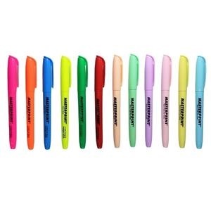 Kit 12 Marca Texto Masterprint (6 Neon + 6 pastel) em Oferta na Shopee