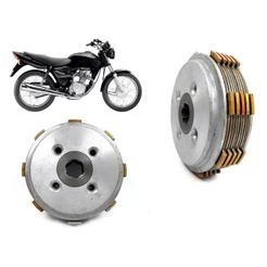 Kit Embreagem Completa Cg 125 Fan 125 Titan 125 83 à 2008 Cobreq 0001KE