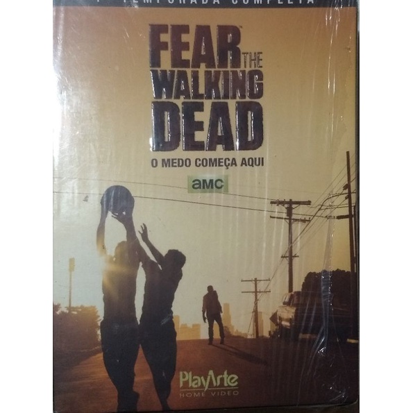 DVD Fear The Walking Dead duplo primeira temporada completa.