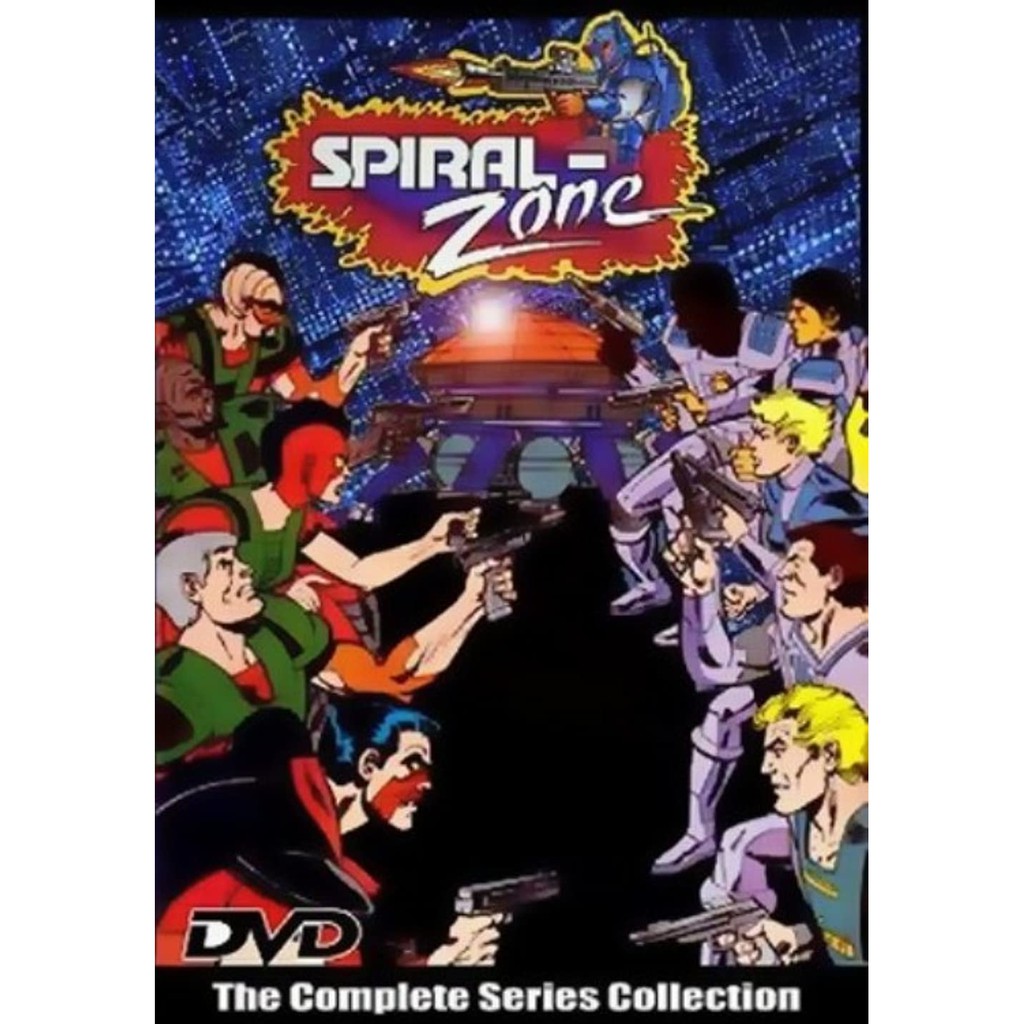 DVD Spiral Zone (1987) 6 Eps Dublados Shopee Brasil