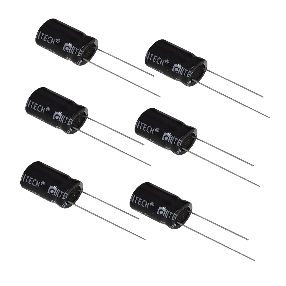 Super Capacitor 47x100 Drive Corneta com 06 Unidades  / 967 em Oferta na Shopee