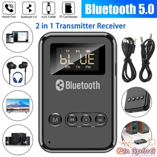 Mini MP3 K6 Transmissor Compatível Com Bluetooth 5.0 Receptor Auxiliar De 3,5mm Jack Adaptador Sem Fio Fm Computador Walkman em Oferta na Shopee