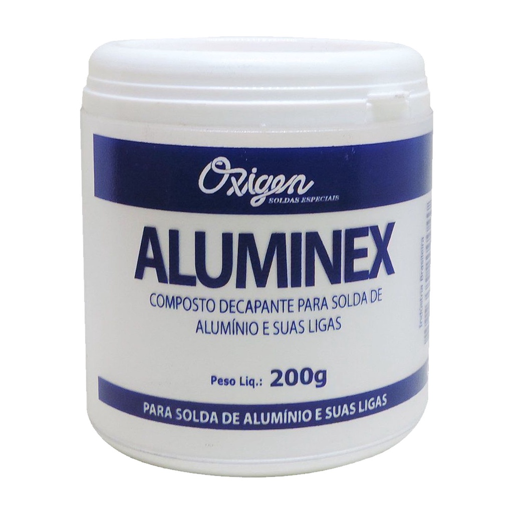 Fluxo Para Solda De Alumínio Aluminex 200g Oxigen em Oferta na Shopee