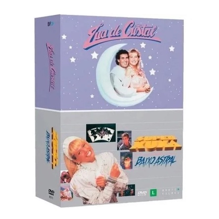 Box DVD  Xuxa - Lua De Cristal + Super Xuxa Contra Baixo Astral
