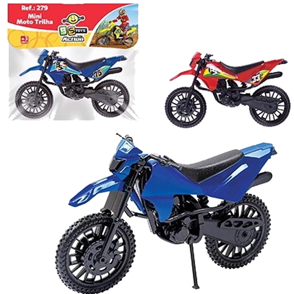 Mini Moto Trilha Na Solapa Brinquedo Infantil Bs Toys Shopee Brasil