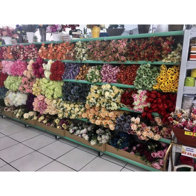 Flores Artificiais Vários Modelos e Cores Vasos Decoração Flor Artificial |  Shopee Brasil