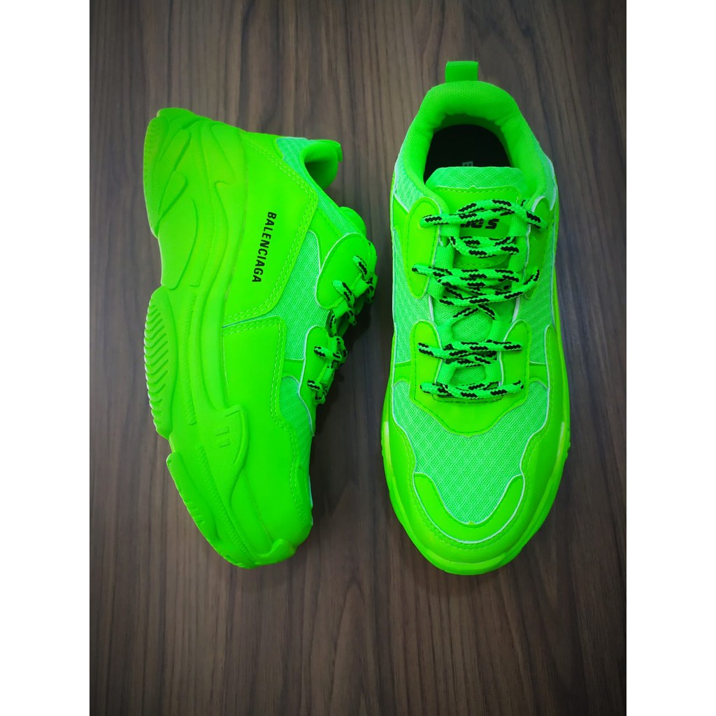 Tenis Balenciaga Verde Neon Tenis Balenciaga Verde Neon Balenciaga