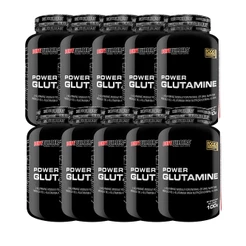 Kit 10x Power Glutamina 100g - Suplemento dos Atletas - Bodybuilders