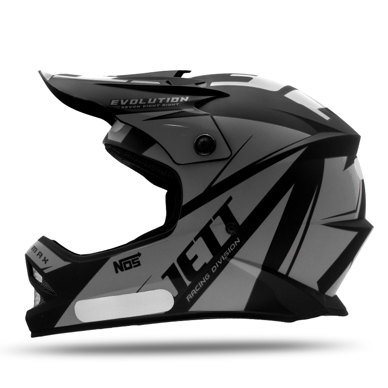 Capacete Para Trilha Motocross Infantil Jett Evolution Pro Tork Off Road