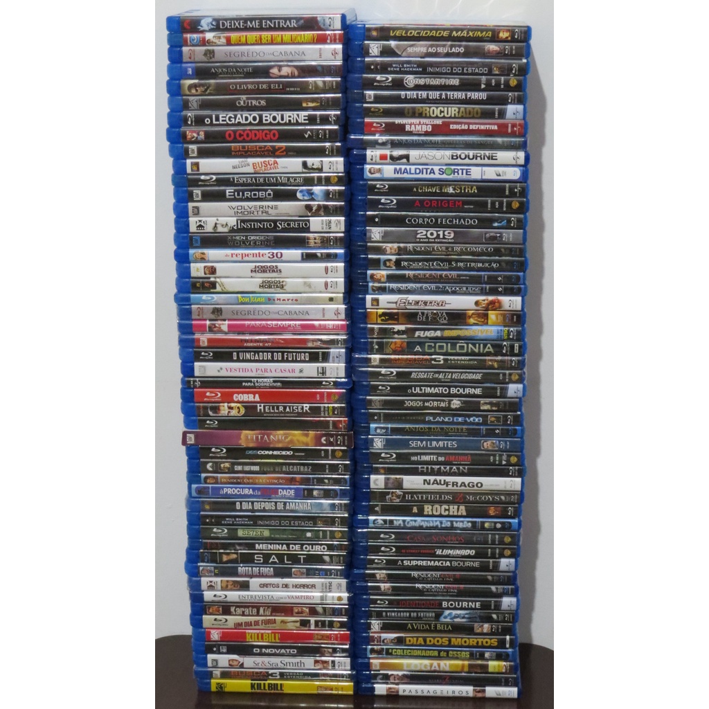 Filmes Originais Bluray - Queima de Estoque Diversos Títulos em promoção blu-ray disc