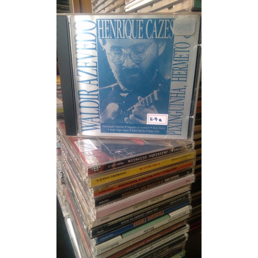 CD Henrique Cazes Waldir Azevedo Pixinguinha Hermeto e cia Kuarup Discos