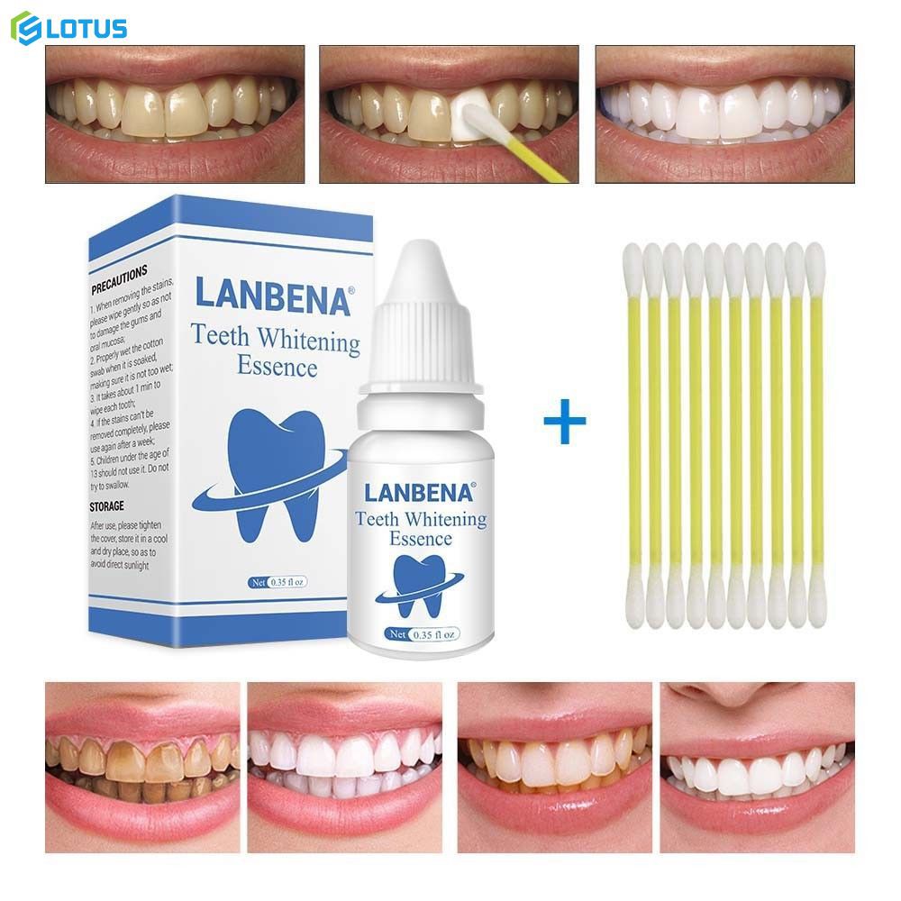 Creme Dental Clareadora / Essência Para Higiene Bucal Lanbena