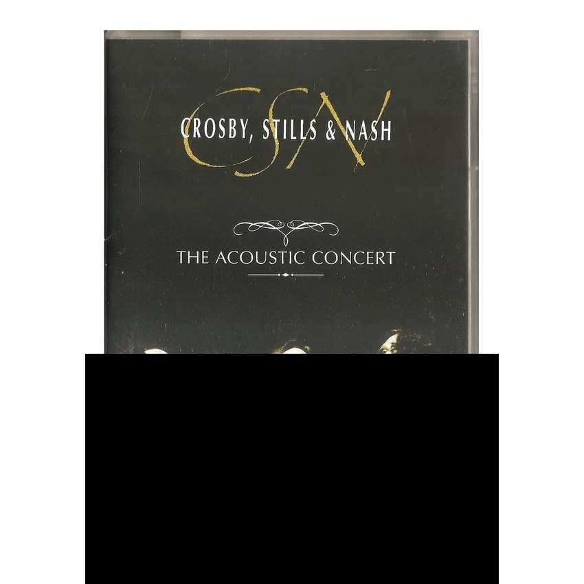 Dvd Crosby Stills E Nash - The Acoustic Concert (1991) lacrado