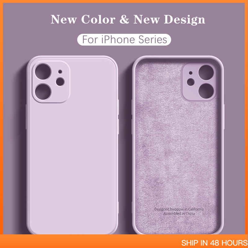 Silicone Líquido Quadrada Original case capinha capa para IPhone 11 12 Pro Max x xs xr 7 8 plus
