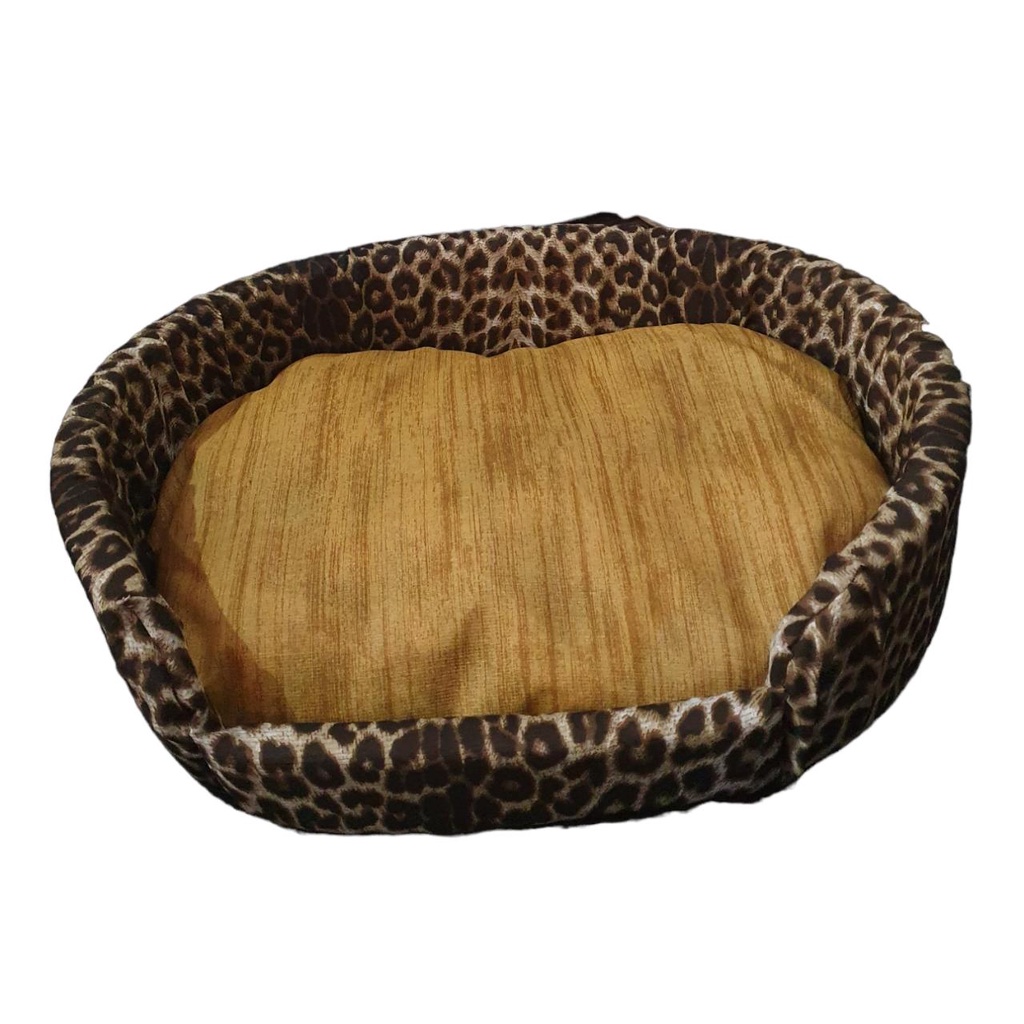 CAMA OVAL PET CAMINHA EUROPA DE GORGURINHO COM ALMOFADA PARA CAES E GATOS TAMANHO MEDIO