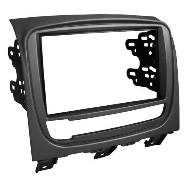 Moldura 2 Din Fiat Palio Weekend Siena Strada 2013 A 2019 - Grafite em Oferta na Shopee