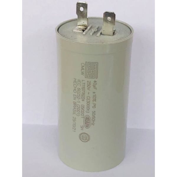 Capacitor 40uf Lavadora Electrolux Ltc15, Ltd15, Ltd16, Lte09, Lte12