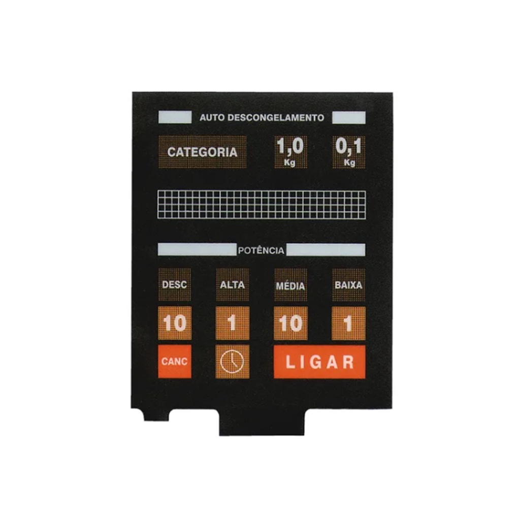 Membrana Teclado Microondas Panasonic Nn7777 - Nn 7777 Nova*
