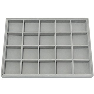 kit 5 Bandejas 20 Quadriculados Para Joias Veludo Atacado em Oferta na Shopee