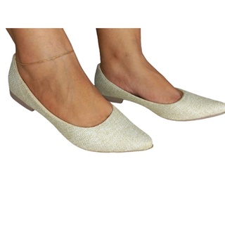 Sapatilha Feminina Juta Liza Leve Confortavel em Oferta na Shopee