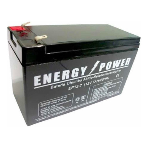 Bateria selada 12v 7ah Para Nobreak Apc Be600 Br1200 Br1500 12v 7ah