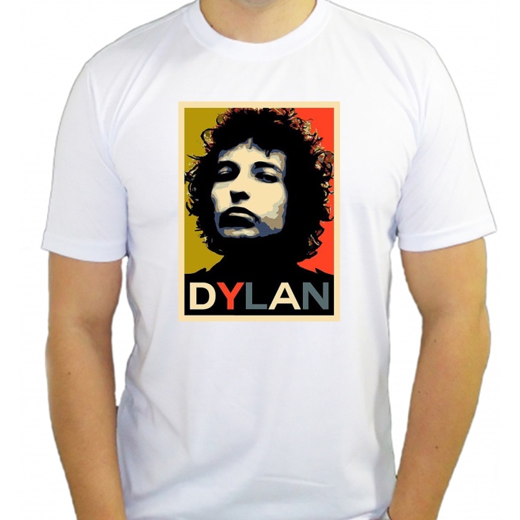 Camiseta Bob Dylan / Poesia / Classic Rock