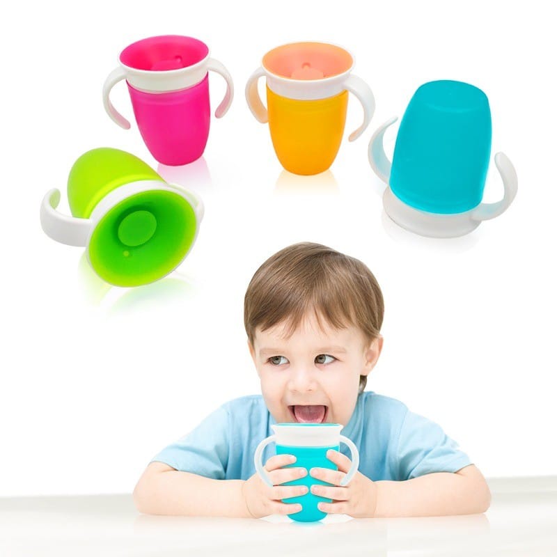 Copo de Treinamento 360 – Miracle 360 Trainer Cup – Com Alça 240 ML