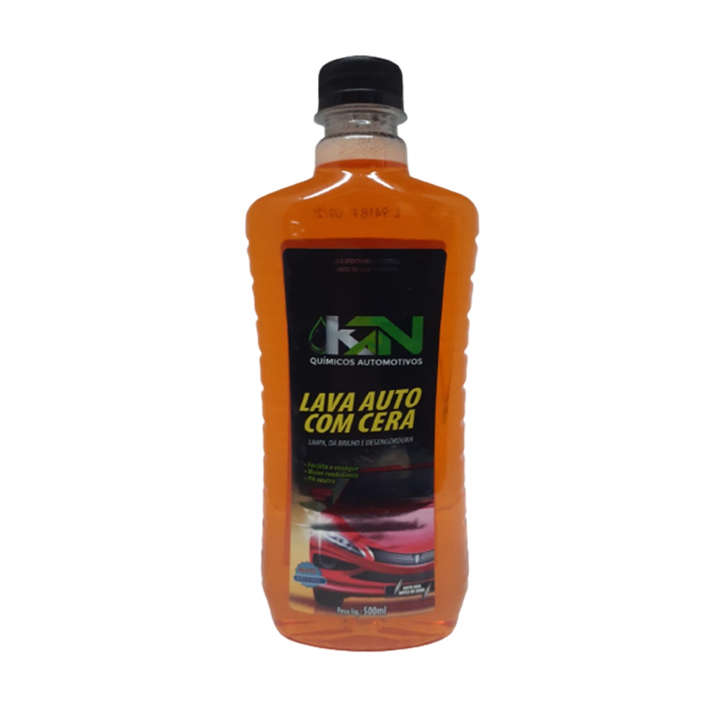 Lava Autos Shampoo Automotivo Com Cera Ml Kn Concentrado Shopee Brasil