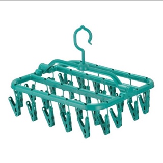 Varal roupa íntima, dobrável, multiuso, com 16 ou 26 prendedores, calcinha, cueca, sutiã, biquíni e meias em Oferta na Shopee