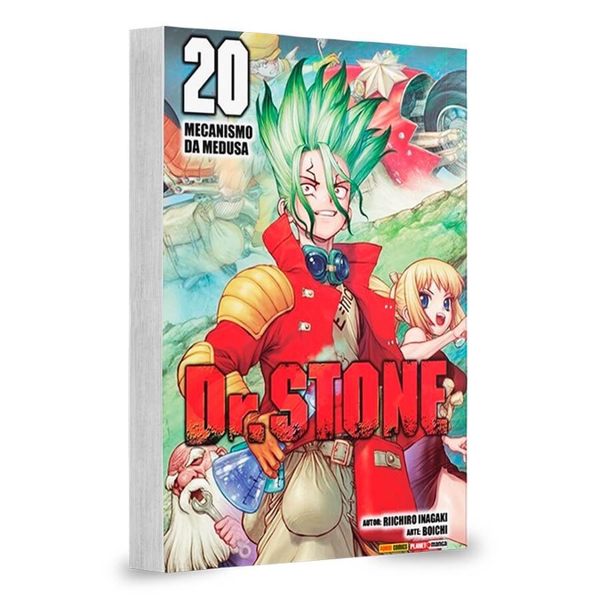 Mangá - Dr. Stone - 20 em Oferta na Shopee