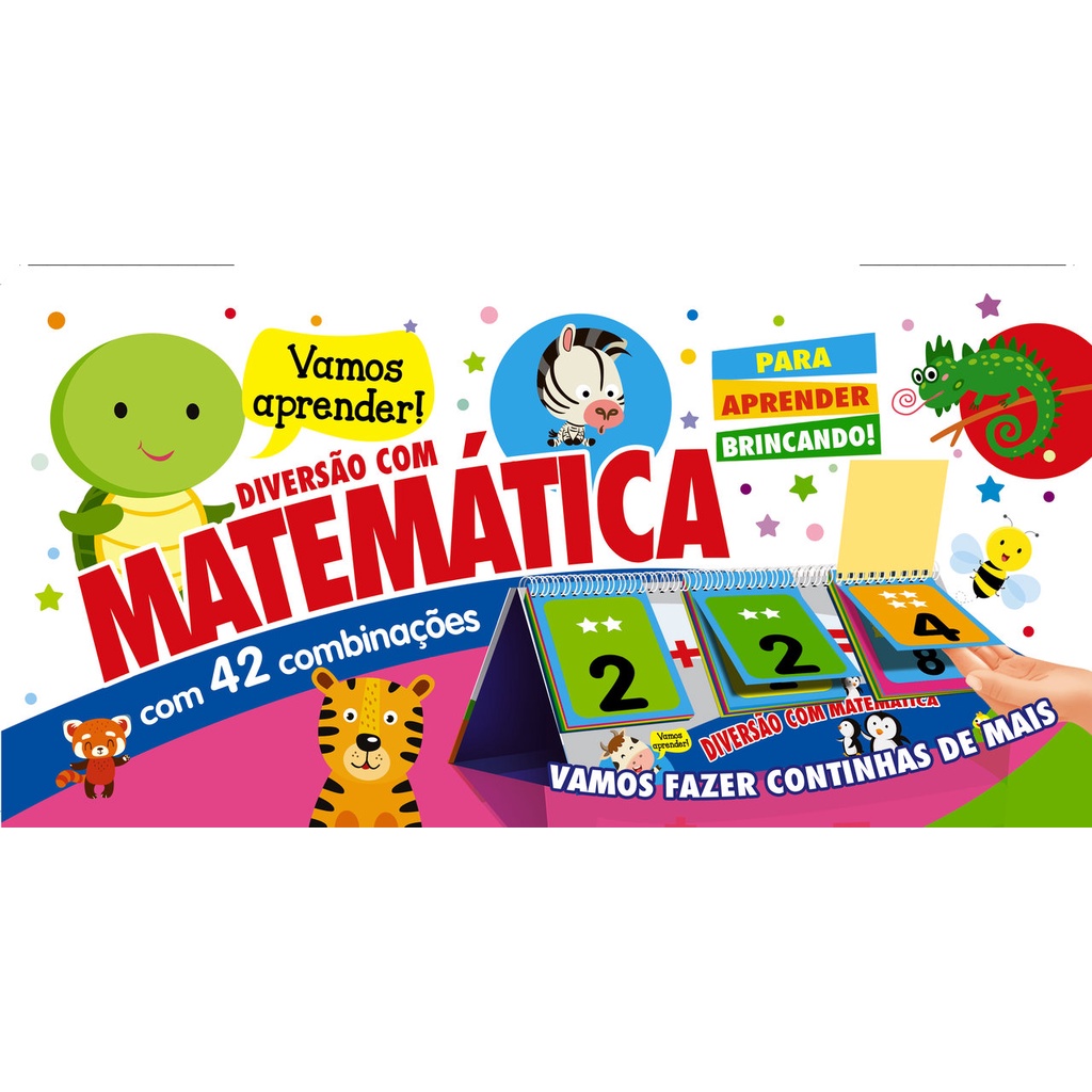 Diversão com matemática - Vamos continhas de mais! em Oferta na Shopee