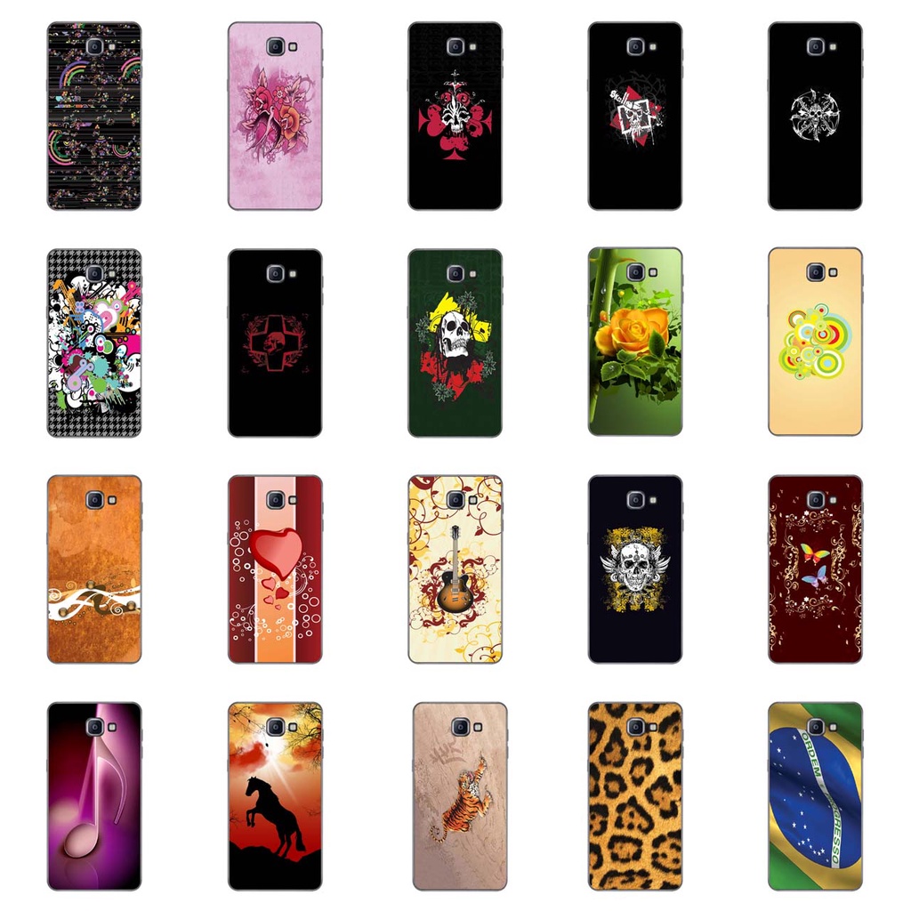 Capa Adesivo Skin006 a 628 Verso Para Galaxy A9 Pro Sm-a910