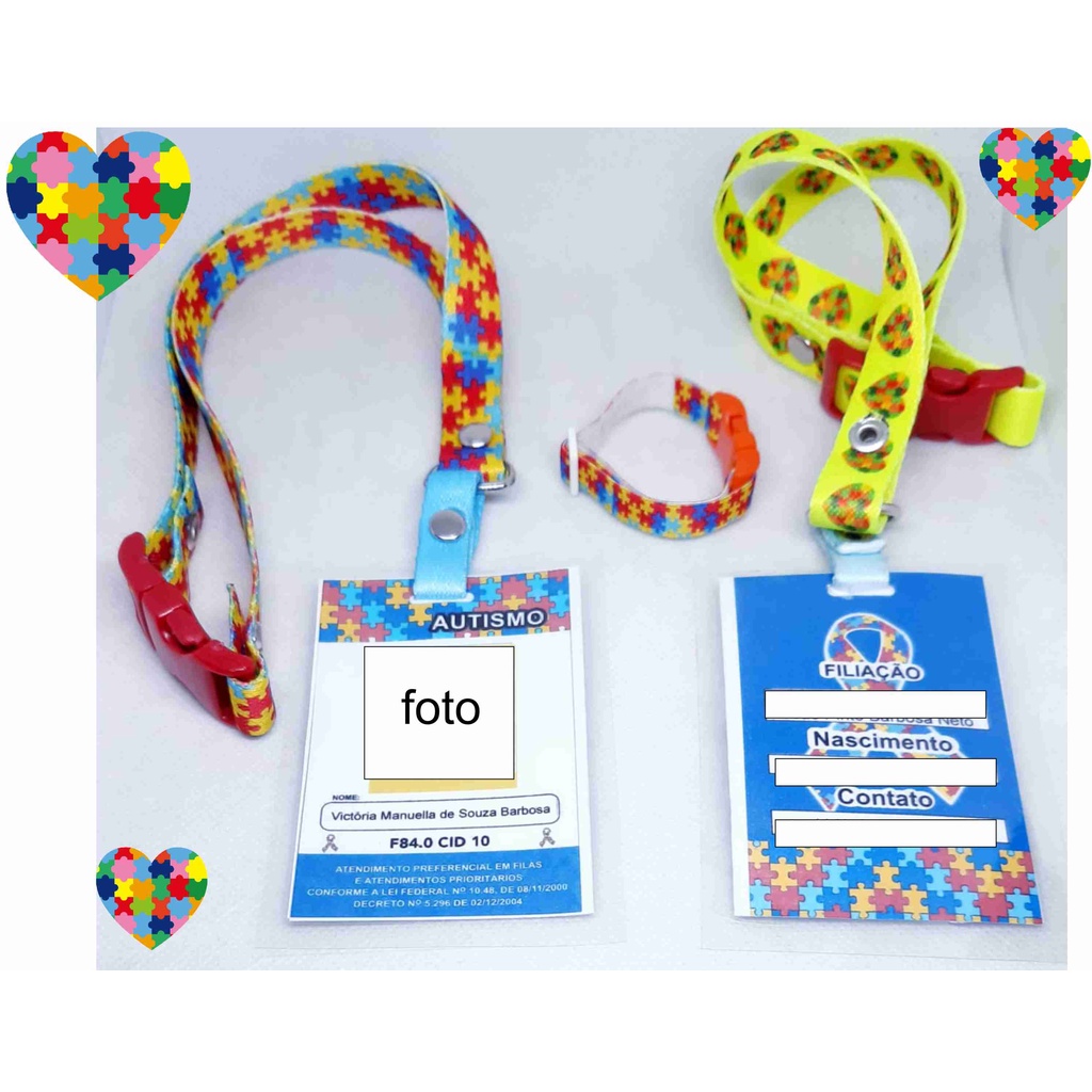 Crachá Credencial Personalizado para Eventos Workshop Congresso ...
