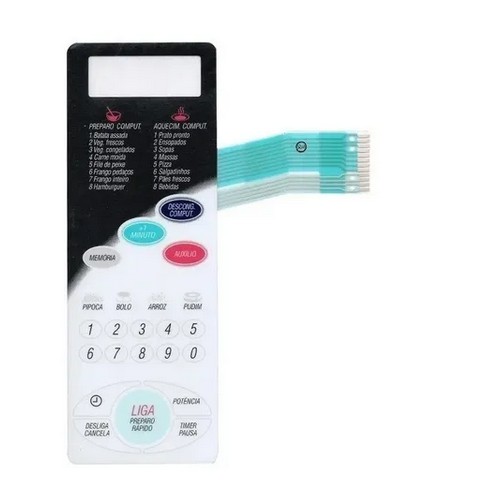 Membrana Teclado Para Microondas Sharp Rb4b58 / Rb 4b58