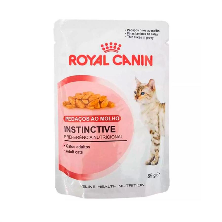 Ração Úmida Royal Canin Feline Instinctive Wet 85G em Oferta na Shopee