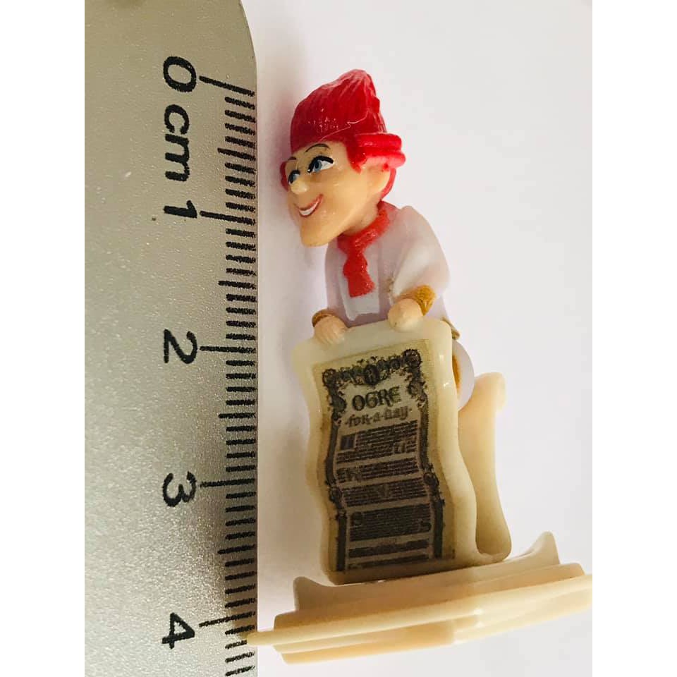 SHREK PARA SEMPRE - MINIATURA DO KINDEROVO DO RUMPELSTILTSKIN 5 CM DE ALTURA - DA COLEÇÃO SHREK FOREVER AFTER DO KINDER OVO - PALAVRAS CHAVE : PRINCESA FIONA / BURRO / DRAGÃO /O / DRAGÃO / GATO DE BOTAS / LOBO MAU / SHREK TERCEIRO / SHREK 2 / SHREK O FILM
