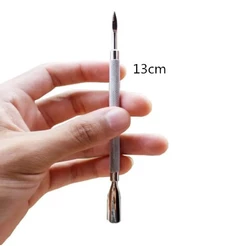 Espátula New Air Em Aço Inox Cutícula 601 Nail Profissional